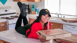 Pizza Delivery Girl Stock In The Window Fuck By The Customer