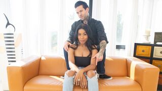 Taking It Deep On The Sofa