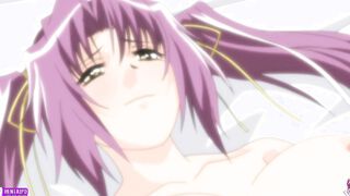 Lustful stepfamily takes turns having passionate sex with the hung young man