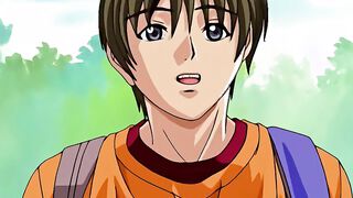 Bathing with the thick and curvy Anime chick ends with a creampie