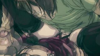 Spooky Hentai gender swap ritual leads to the thick brunette being pounded