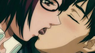 Pervy brunette spends the romantic rainy day getting plowed and creampied | Hentai