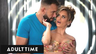 Busty blonde needs sex and finds a perfect fucker for the job