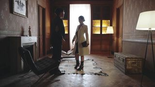 A redheaded teen is turning from an innocent schoolgirl into a femdom