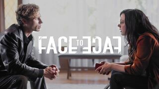 Brunette doll gets her bush destroyed by her nephew