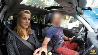 Brunette nympho gets painfully fucked doggystyle