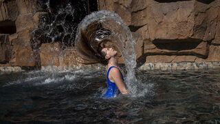 Sizzling babe getting screwed by a BBC in interracial outdoor action