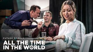 Beautiful teen with a firm booty gets gently screwed by a family member