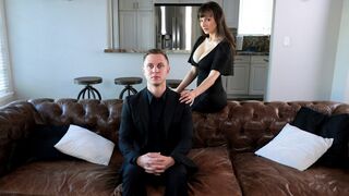 Slutty milf stepmom Lexi Luna getting creampied by her stepson