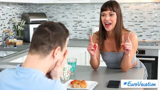 Horny stepson of Alyssa Reece fucks her hard while his dad is away