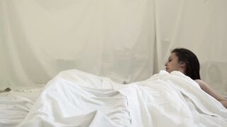 Morning love making session with his gorgeous Latina teen girlfriend Luna Ruiz