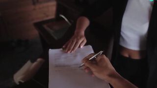 Sensual massage excites the busty milf Angelica Heart enough to crave penetration